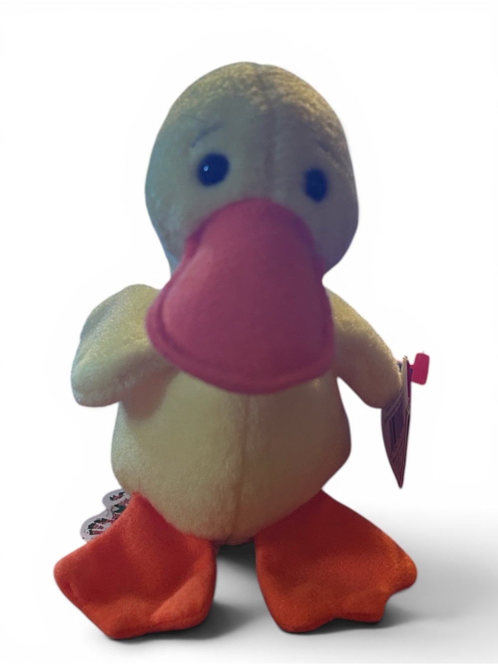 TY beanie baby Quackers 1993